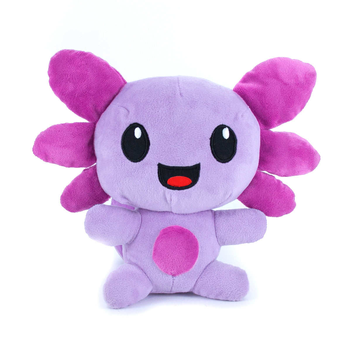 Ajolote de Peluche Lavanda Magenta