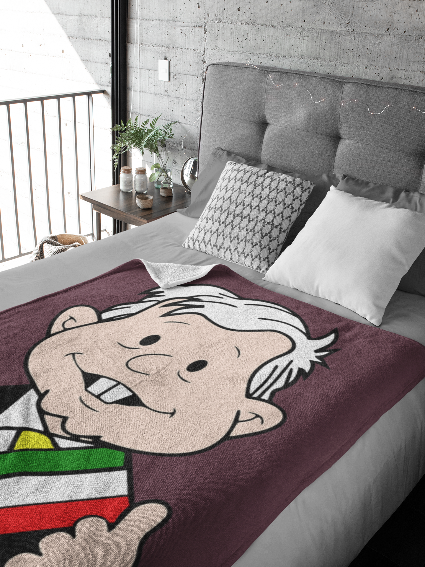 Combo Frazada y Peluche Amlo Amlito Individual