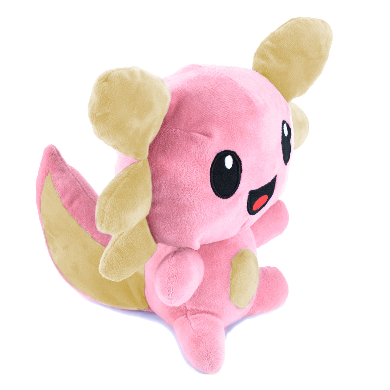 Ajolote de Peluche Lavanda Amarillo Rosa
