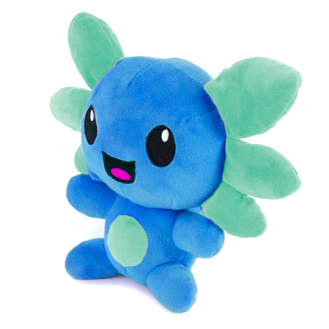 Ajolote de Peluche Azul Menta