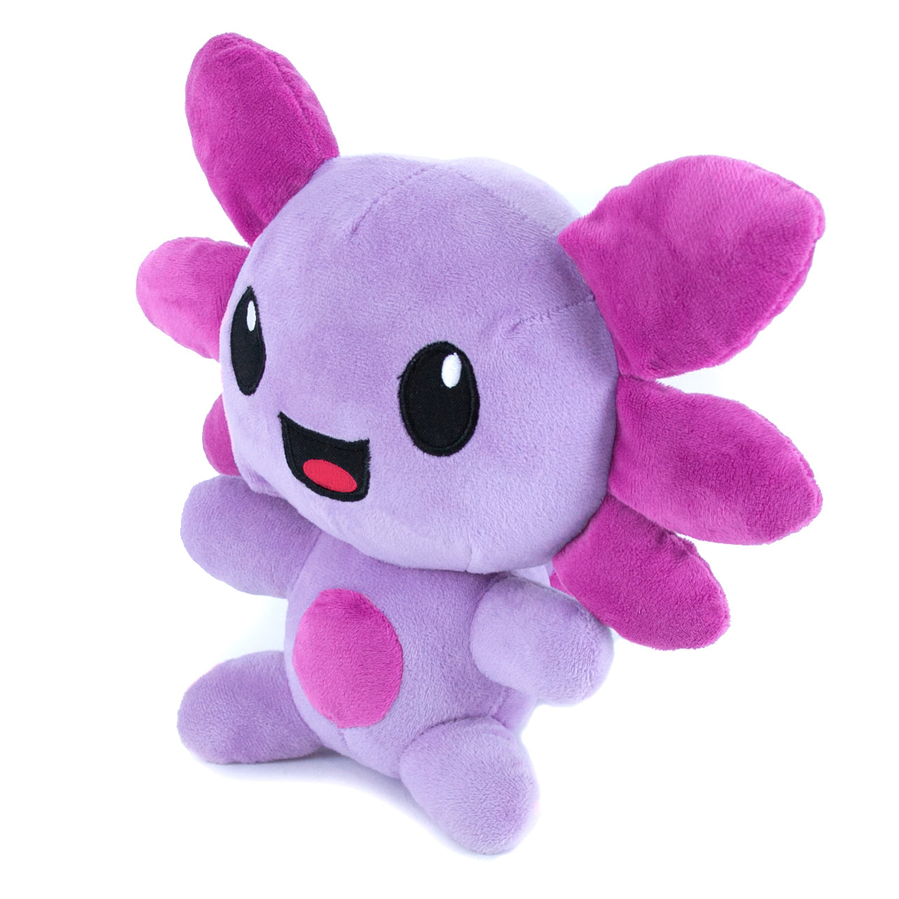 Ajolote de Peluche Lavanda Magenta