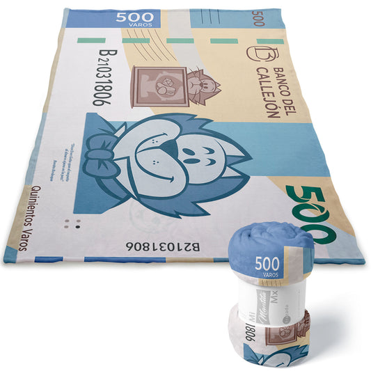 Mantita Benito Billete 500 pesos