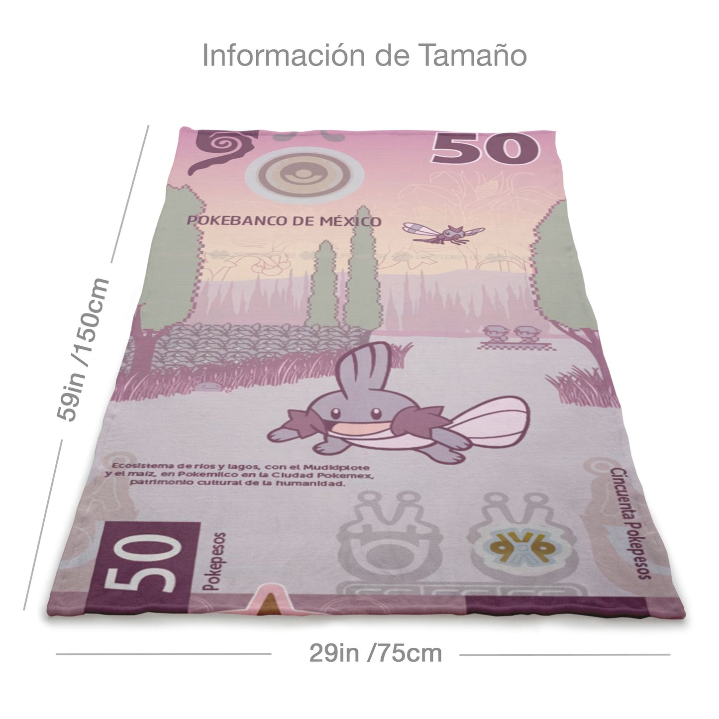 Toalla Pokepeso de 50 Lavanda